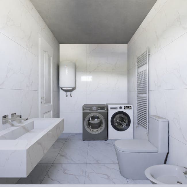 LG WashTower White AI DD